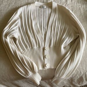 Cream Aritzia Cardigan